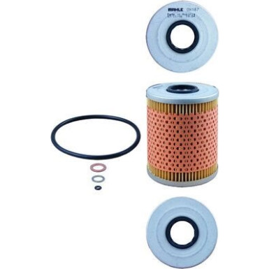MAHLE Ölfilter OX 187D MAHLE Ölfilter OX 187D