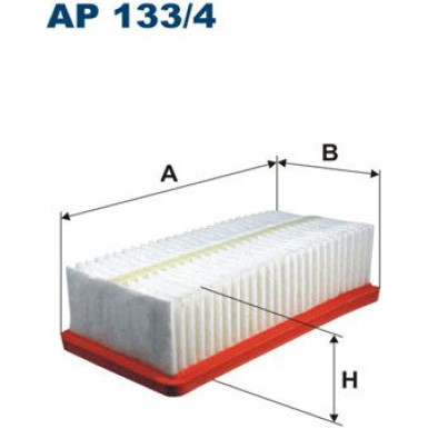 FILTRON Luftfilter AP 133/4