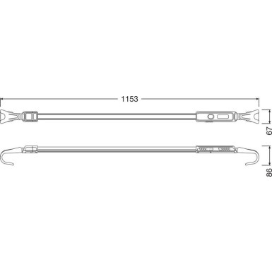 LEDinspect UNDERBONNET LIGHT RECHARGEABLE, 1200/600lm LED Inspection Lights LEDIL415