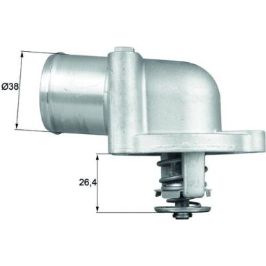 Integralthermostat mit Dichtung TI 78 87D