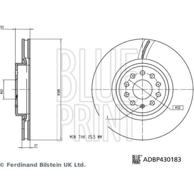BREMSSCHEIBE ADBP430183
