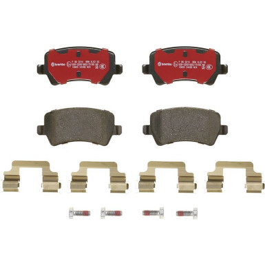 BREMBO Bremsklötze Xtra HA LAND ROVER Evoque VOLVO S60 06 XTRA LINE P 86 021X