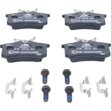 Bremsbelagsatz Vw T. Corrado/Golf/Jetta/Passat/Vento 83-02 13.0460-2937.2