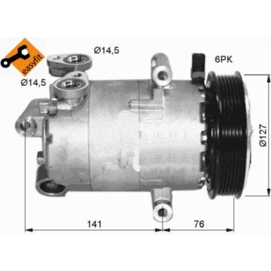 Kompressor, Klimaanlage 32411