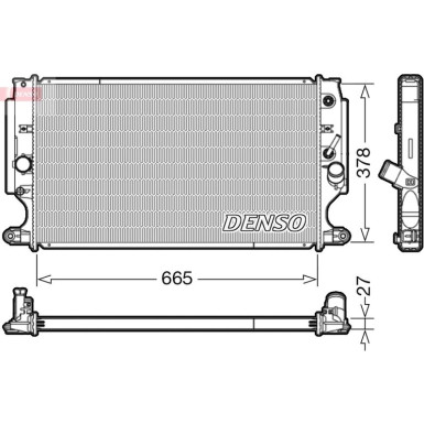 DENSO Motorkühler DRM50088