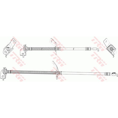 Bremsschlauch KIA PRO CEE'D 2.0 LPG 09-09 PHD1058