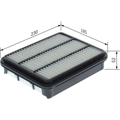 Luftfilter 1457433968 Luftfilter 1457433968