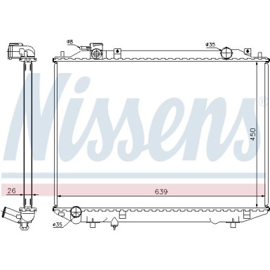 Wasserkühler PKW 62246A Wasserkühler PKW 62246A