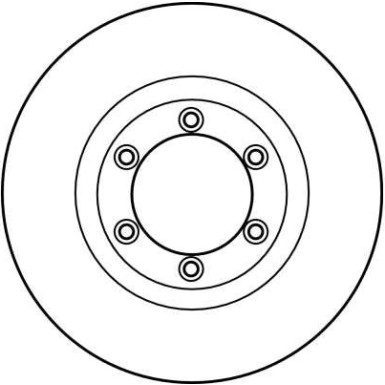 90 481 001 Bremsscheibe VA DF4168 90 481 001 Bremsscheibe VA DF4168