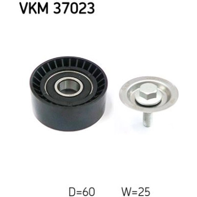 Multi-V-Spannrolle MERCEDES A,B-Klasse 11 VKM 37023