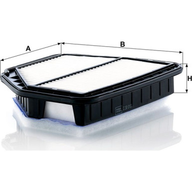 Mann & Hummel Luftfilter PKW CHEVROLET Captiva,OPEL Antara 11 C 30 012