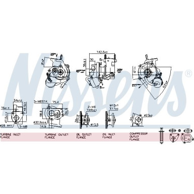 Nissens Turbo FIAT Punto (188) FACTORY NEW 93030