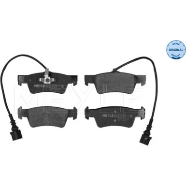 Bremsbelagsatz Vw T. Touareg 2.5 R5 Tdi 03-10 MEYLE-ORIGINAL: True to OE 025 243 6819