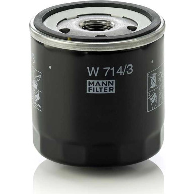 Mann & Hummel Ölfilter PKW W 714/3