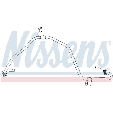 Nissens Ölleitung 935055 Nissens Ölleitung 935055
