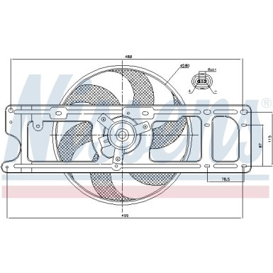 Kühlerlüfter PKW RENAULT Clio II 01 85253 Kühlerlüfter PKW RENAULT Clio II 01 85253