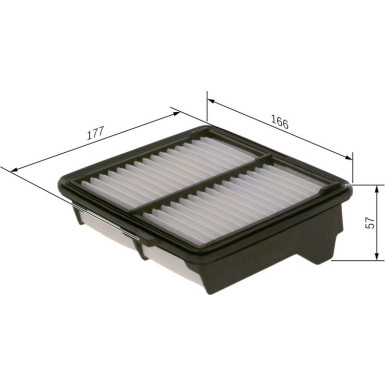Luftfilter F 026 400 223