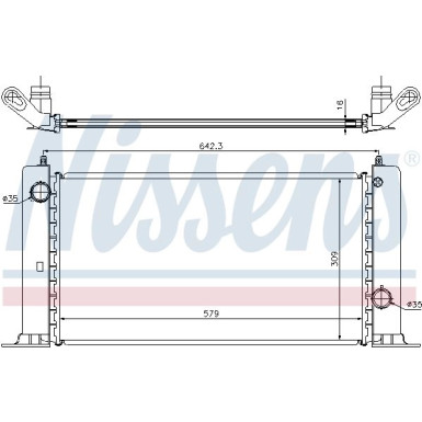Wasserkühler PKW 61883A