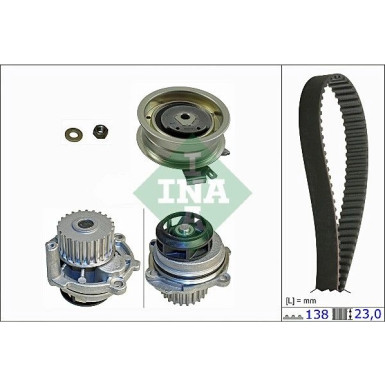 Wasserpumpe + Zahnriemensatz 530 0171 31 Wasserpumpe + Zahnriemensatz 530 0171 31