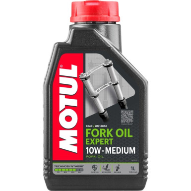 Motul Fork Oil Expert 10W Medium Road / Offroad 1 Liter 105930 Motul Fork Oil Expert 10W Medium Road / Offroad 1 Liter 105930