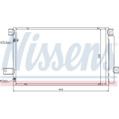 Kondensator PKW TOYOTA Avensis 03 FIRST FIT 940022