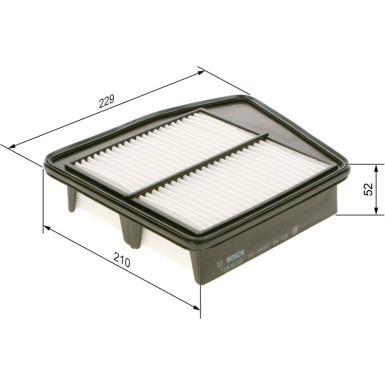 Luftfilter F 026 400 328 Luftfilter F 026 400 328