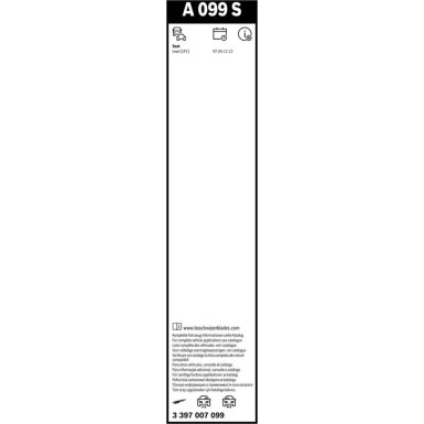 Bosch Scheibenwischer Aerotwin A099S 3397007099 Bosch Scheibenwischer Aerotwin A099S 3397007099