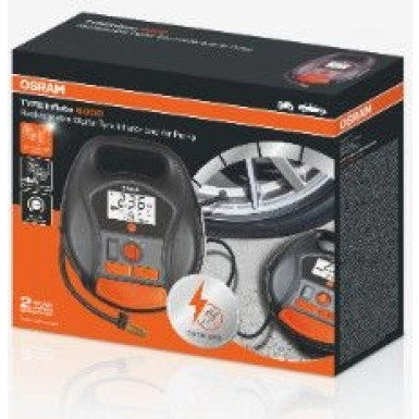 Osram TYREinflate 6000 Schnelle Reifenpumpe wiederaufladbar 2 Jahre Garantie OSRAM TYREinflate 6000 OTIR6000