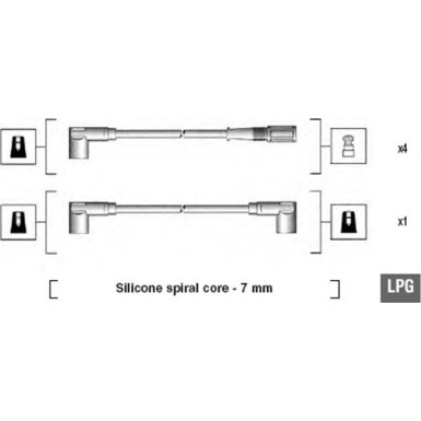 MAGNETI MARELLI Zündleitungssatz 941095860624