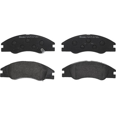 BREMBO Bremsklötze VA P 30 042 BREMBO Bremsklötze VA P 30 042