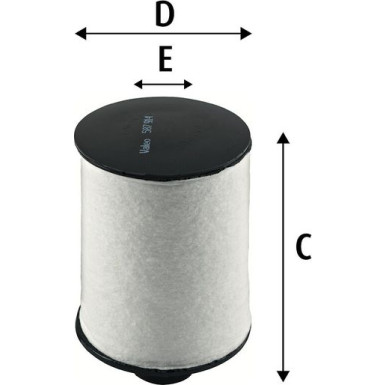 VALEO Kraftstofffilter 587914