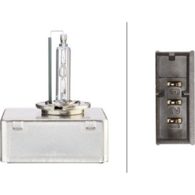 HELLA Glühlampe, Hauptscheinwerfer 8GS 007 949-531