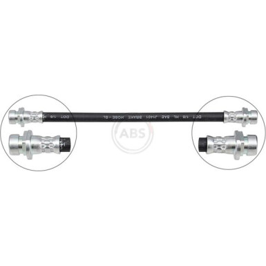 A.B.S. Bremsschlauch SL4204