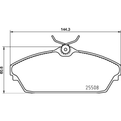 BREMBO Bremsklötze VA P 82 003 BREMBO Bremsklötze VA P 82 003