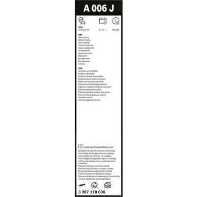 Scheibenwischer 3397110006