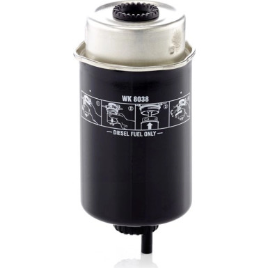 Mann & Hummel Kraftstofffilter PKW LAND ROVER DEFENDER 07 WK 8038