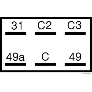 Blinkgeber 75605146 Blinkgeber 75605146