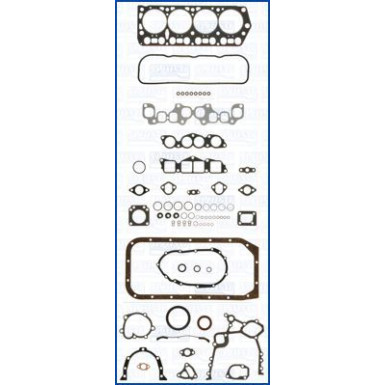 AJUSA Dichtungsvollsatz, Motor 50126000 FIBERMAX