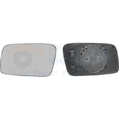 VAN WEZEL Spiegelglas, Außenspiegel 5930835 HAGUS VAN WEZEL Spiegelglas, Außenspiegel 5930835 HAGUS