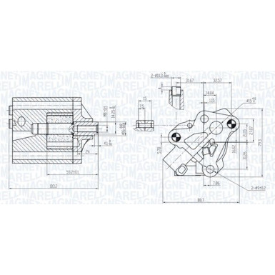 MAGNETI MARELLI Ölpumpe 351516000133 MAGNETI MARELLI Ölpumpe 351516000133