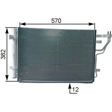 Kondensator, Klimaanlage AC 442 000P