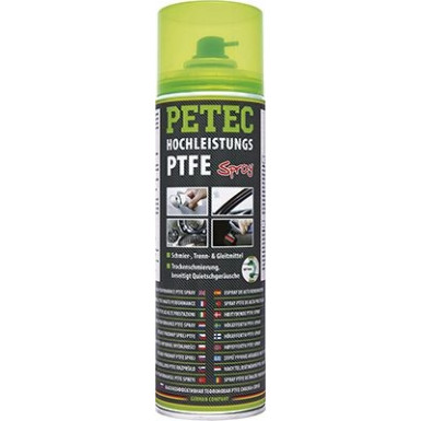 Petec Ptfe-Spray Transparent 500ml 74050 Petec Ptfe-Spray Transparent 500ml 74050
