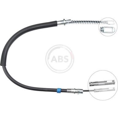 A.B.S. Handbremsseil Seilzug Festellbremse K10768