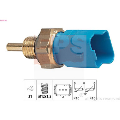 Sensor, Kühlmitteltemperatur 1.830.291 Sensor, Kühlmitteltemperatur 1.830.291