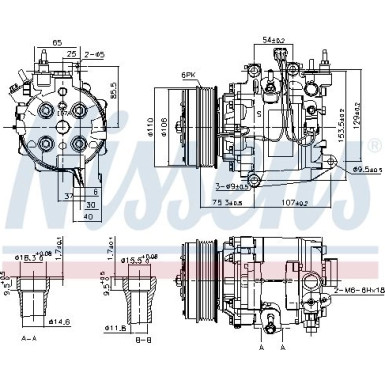 Kompressor PKW Honda Civic 12 FIRST FIT 890195