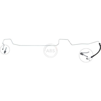 A.B.S. Bremsschlauch SL 6605