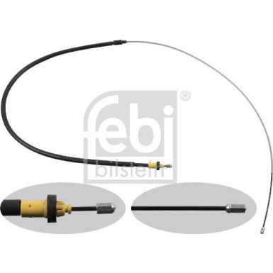 Seilzug, Feststellbremse Peugeot T. 207/208 06- Le/Pr 49626