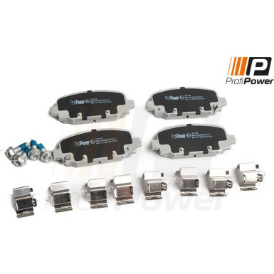 PROFIPOWER Bremsbelagsatz, Scheibenbremse 1B2188 PROFIPOWER Bremsbelagsatz, Scheibenbremse 1B2188