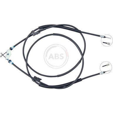 A.B.S. Handbremsseil Seilzug Festellbremse K14051 A.B.S. Handbremsseil Seilzug Festellbremse K14051