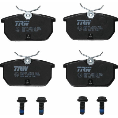 Bremsklötze HA ALFA 145,146,155,33,FIAT,LANCIA 91 GDB466 Bremsklötze HA ALFA 145,146,155,33,FIAT,LANCIA 91 GDB466